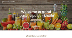 Desktop Screenshot of grindhousejuicebar.com