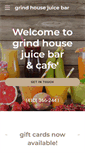 Mobile Screenshot of grindhousejuicebar.com